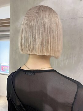 プネル 渋谷(PUNEL) ブロンド/ベージュ/ ブリーチカラー/ケアブリーチ/ブリーチ