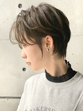 トト 船橋店(toto.) 黒髪/グレーベージュ/レイヤーロング/前髪パーマ[西船橋/津田沼]