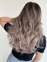 リード バイ ラグーン(LEAD by LAGOON)&nbsp;ミルクティーベージュダブルカラーハイライトバレイヤージュ