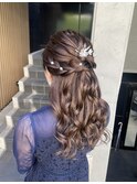 ヘアセット/結婚式ヘア/パーティー/2次会ヘア