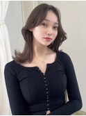 【韓国風】くびれミディ レイヤーカット