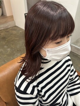 シベル(Sibelles) 【艶】ピンクカラー×顔回りレイヤー