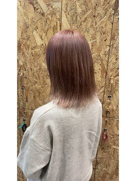 ヘアデザイン プティパ(Hair Design petit-pas) コーラルピンク