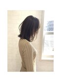 愛され大人ミディ/くびれレイヤーカット/30代40代50代