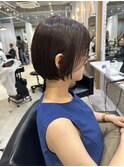 大人かわいい大人ショートイメチェンくびれショートショートボブ