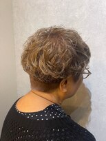 ウィスプ 赤羽店(wisp) 白髪ぼかしハイトーンくすみカラー×ナチュラルパーマ #3