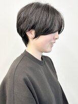 モリオ(morio) *前下がりショート耳かけショートくびれショート前髪30代40代1