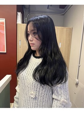 ローレンジウ(LOREN JU) 透明感髪質改善ベージュダブルカラーミルクティーグレージュ