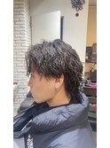【女子ウケ抜群】波巻きMIXパーマ