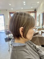 ラポール(Rappor) 大人ショート/白髪ぼかしハイライト/20代30代40代50代60代