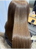 髪質改善ストレート
