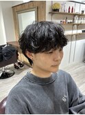 シャドウパーマ/メンズパーマ/ラフカールパーマ