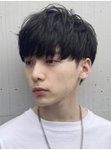 大分骨格矯正マッシュショート束感レイヤーカット