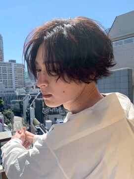 ナチュラル 渋谷(NATURAL) フェザーパーマ/スパイキーショート/サーフカール[メンズ/渋谷]