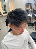 メンズショート/スタイリッシュ/ダークグレージュ