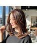 【しっかりケアされたい方向け】カット+AVEDAカラー＋４ステップトリートメン