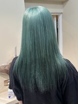 テン バイ アンブルリュクス 池袋(teN +by ambleluxe)&nbsp;ライムグリーン/ブリーチ/ケアブリーチ/池袋