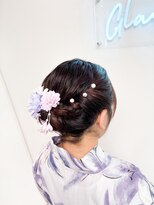 グランツ(GLANZ) 浴衣ヘアアレンジ