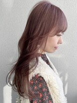 ローサバイ アルティナ 横浜店(Rosa by artina)&nbsp;ラウンドバング/モーブピンク/ローズブラウン
