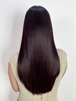 アイティーバイアルバム 藤沢店(IT by ALBUM) グレージュロング暗めカラー韓国ヘア顔周りレイヤー_ba562071