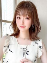 ラルユー 金山(LallYou)&nbsp;外ハネウルフフェイスレイヤー結べるボブ美髪