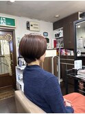 ショートボブ
