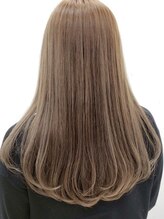 ブリーチをしないで作る透明感カラー♪《仙台/仙台一番町/あおば通/一番町/髪質改善/仙台髪質改善》