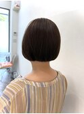 【 chika 】髪質改善カラー / 艶髪 / ミニボブ / マロンブラウン