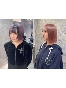 ＊透明感ハイトーンボブで、トレンド最先端のスタイルを実現＊短いからカラーチェンジも気軽に◎[千葉]