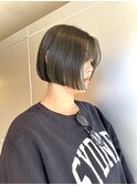  デザインカラー/レイヤーカット/ウェットヘア/オリーブベージュ