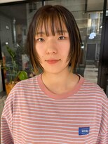 ダンボ(DUMBO)&nbsp;【yosuke】フェイスフレーミング/ブリーチカラー/ボブ