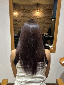 深めナチュラルワインレッド