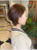 ショートボブ/ボリュームアップ/ショートカット