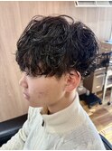 波巻パーマ