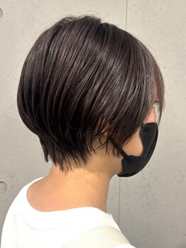 フィッツ(Fits)の写真/柔らかさ・束感・ツヤ感を叶える《Ｆｉｔｓ》のショートカット＊高い技術で理想のシルエットを叶えます！