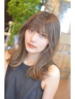 マービー 南浦和(mavie) mavie ミディアムの外跳ねスタイルはポイント高い♪