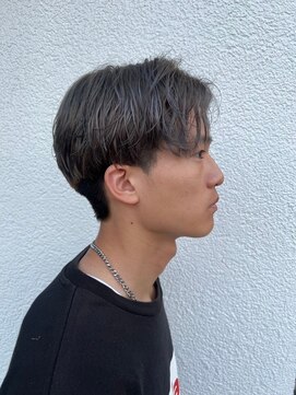 レターバイノベル(letter by novel) メンズカットメンズパーマスパイラルパーマ