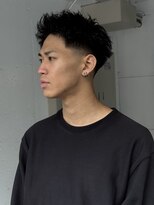シロップ(Syrup)&nbsp;テーパーフェード × スパイキーショート