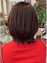 アシャ ヘアー ソリューション 神戸店(asha hair solution)&nbsp;イメチェン/ピンクベージュ/アンブレラカラー/前髪/摂津本山
