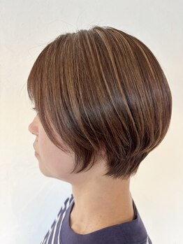 テント(tento)の写真/『たった1cmで大きく変わる』マンツーマン施術で美しいシルエットの大人可愛いヘアをご提供*