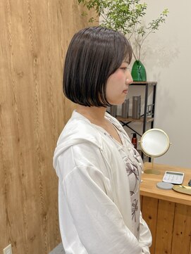 アノネ(anone) ボブ×ダークグレージュ