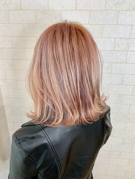 アルマヘア(Alma hair) ミルクティーブロンド/ワンホン/デジタルパーマ/河原町