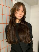 ペレ 原宿(PELE)&nbsp;ダークパープルナチュラルショート夏のヘアアレンジ原宿