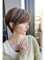 エオン(eon) くびれショート【eon】大人女性、白髪、マイナス6歳ヘア