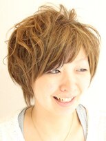 ジーナ フォー ヘアー(Gina for hair) ルーズなハネカールでHAPPYな女の子