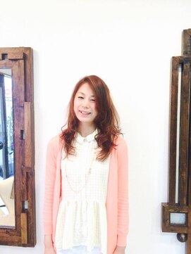 ヘアーデザインギフト(Hair design gift) ぬけ感ロング。