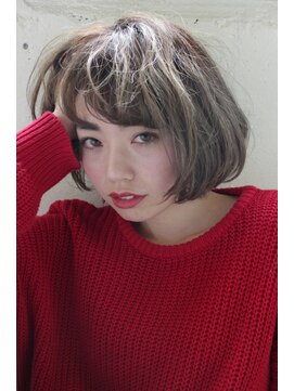 ベター(better) clear beige smoky short