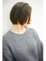 シカタ シーカ 鎌倉(CICATA/ShIKA.)&nbsp;透明感アップグレージュ×ショートボブ【CICATA鎌倉】