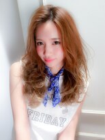 モードケイズ 本厚木(MODE K's)&nbsp;シナモンベージュ☆かきあげセミロング