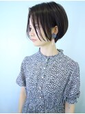 【morio池袋】可愛くてかっこいい黒髪ショート♪
